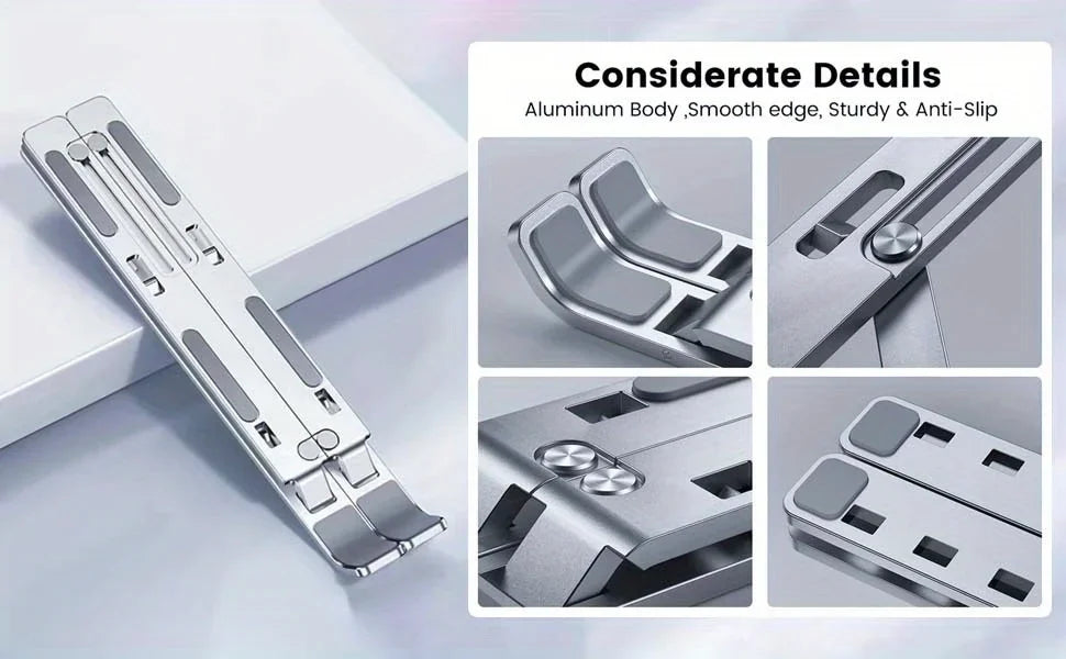 Adjustable Aluminum Laptop Stand