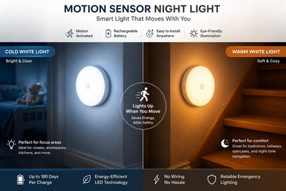 Motion Sensor Night Light - VivyBox