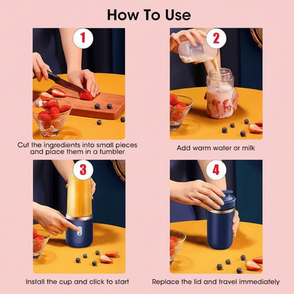 Portable Blender Bottle