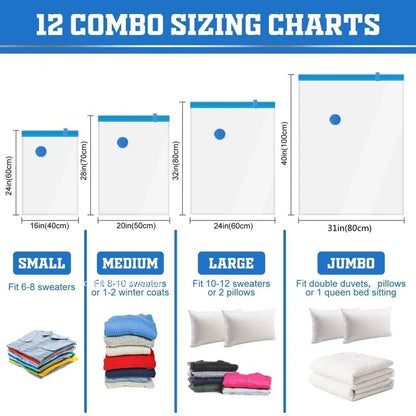 Vacuum Compression Storage Bags