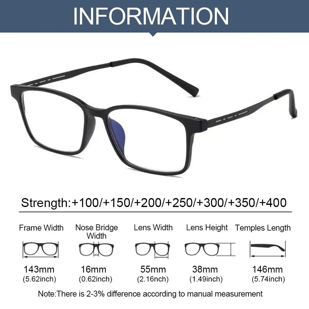 Blue Light Blocking Reading Glasses (unisex)