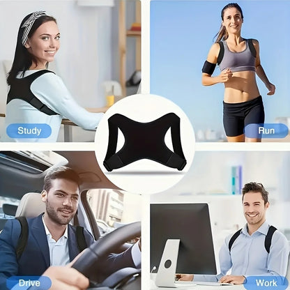 Adjustable Back Support Belt (Posture Corrector) - VivyBox