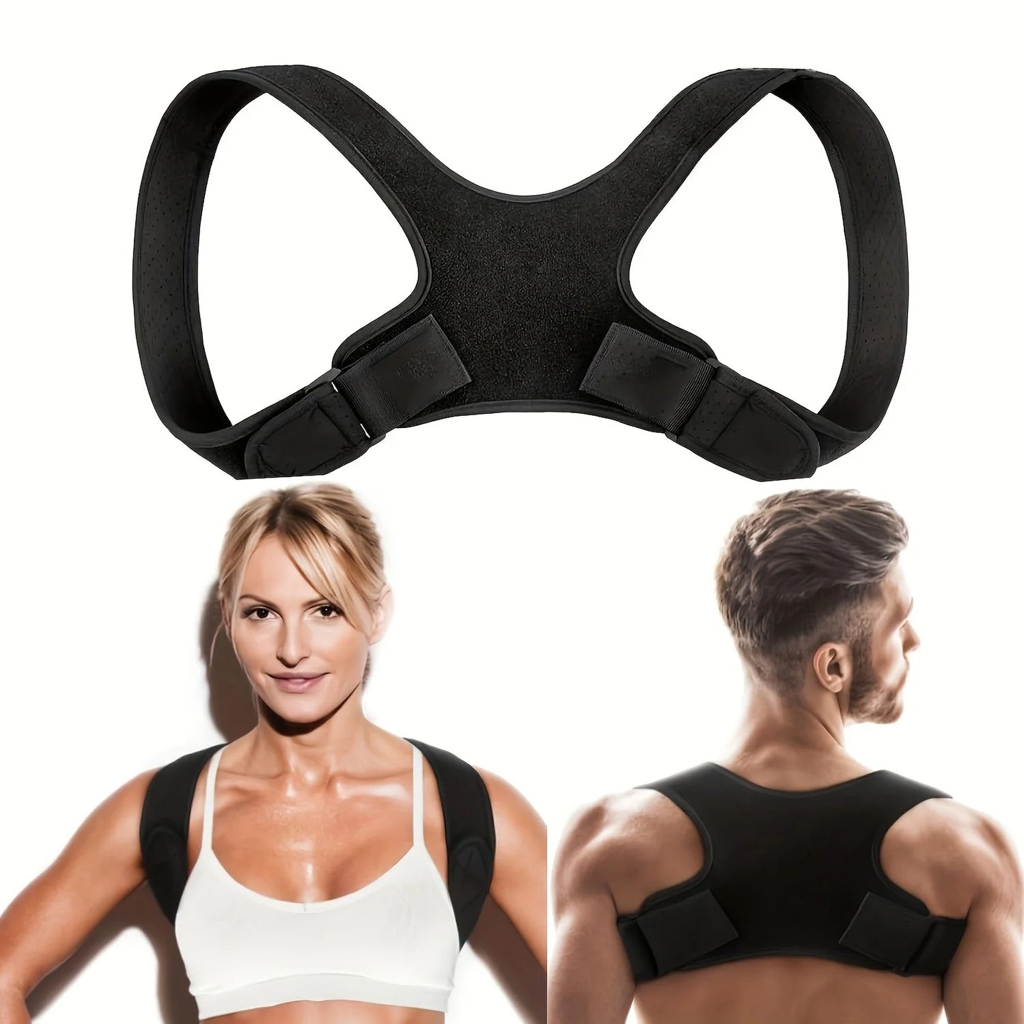 Adjustable Back Support Belt (Posture Corrector) - VivyBox
