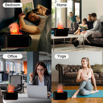 Flame Aroma Humidifier - VivyBox